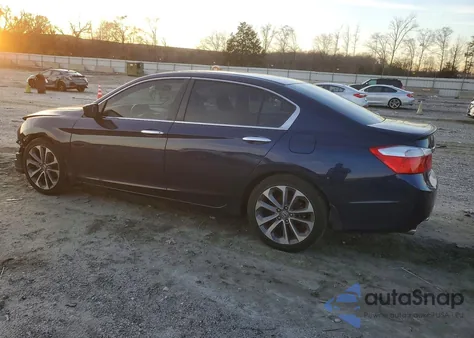2015 Honda Accord Sport from USA, damaged, VIN 1HGCR2F56FA143704